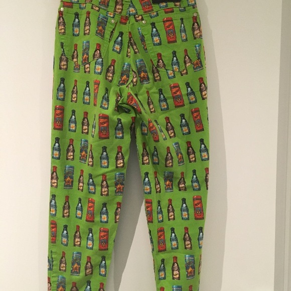 Vintage Versace perfume bottle pants - Picture 3 of 5